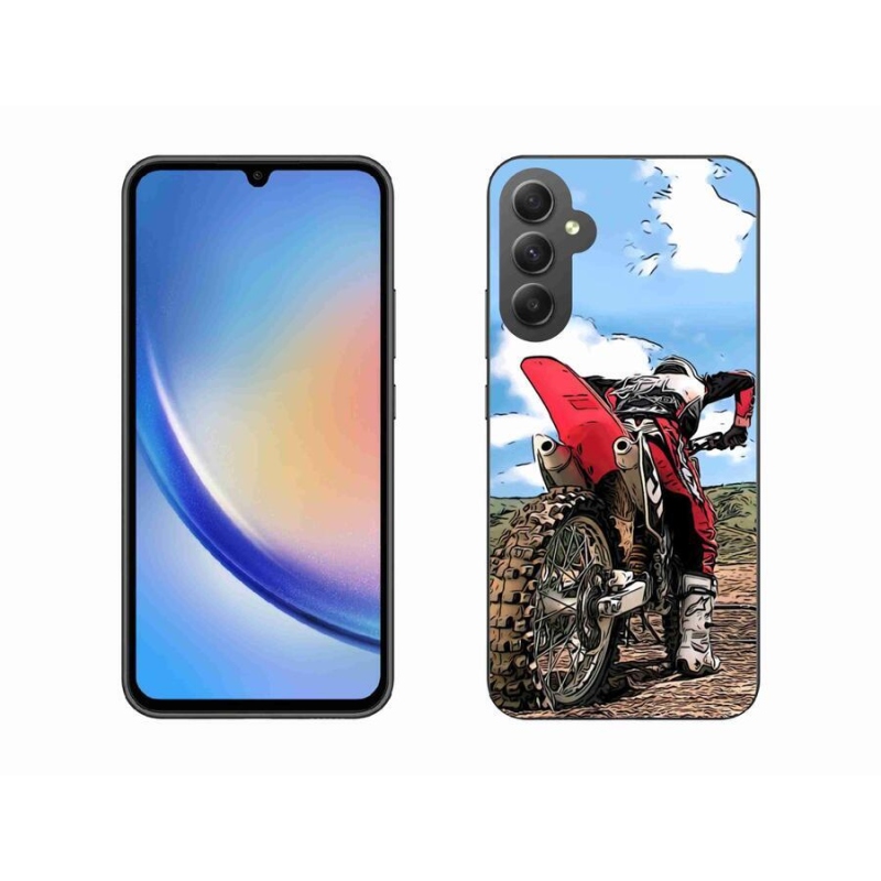 Zselés borítás mmCase Samsung Galaxy A34 5G - moto