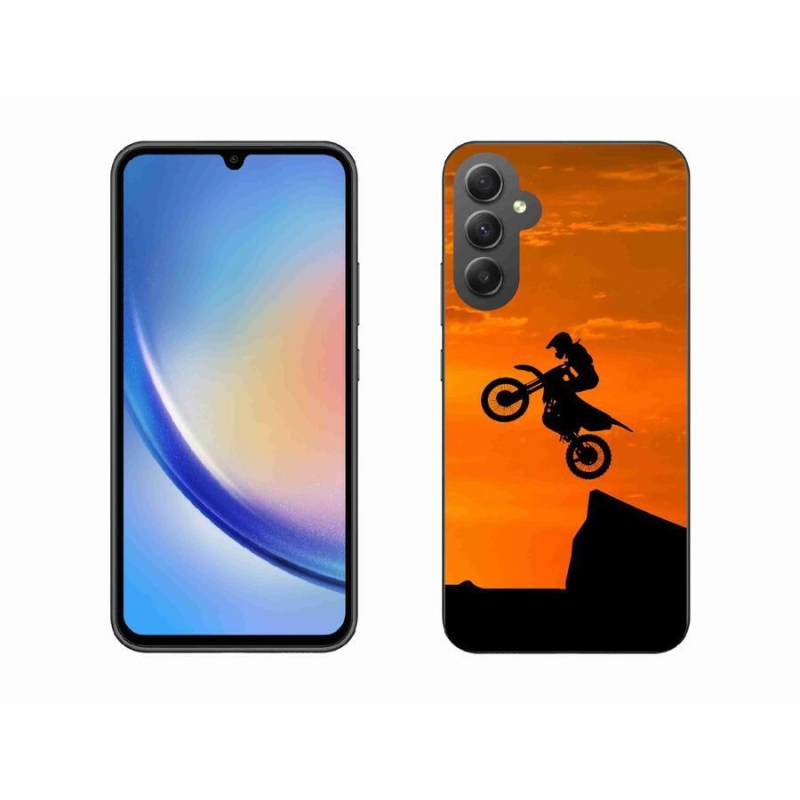 Zselés borítás mmCase Samsung Galaxy A34 5G - motocross