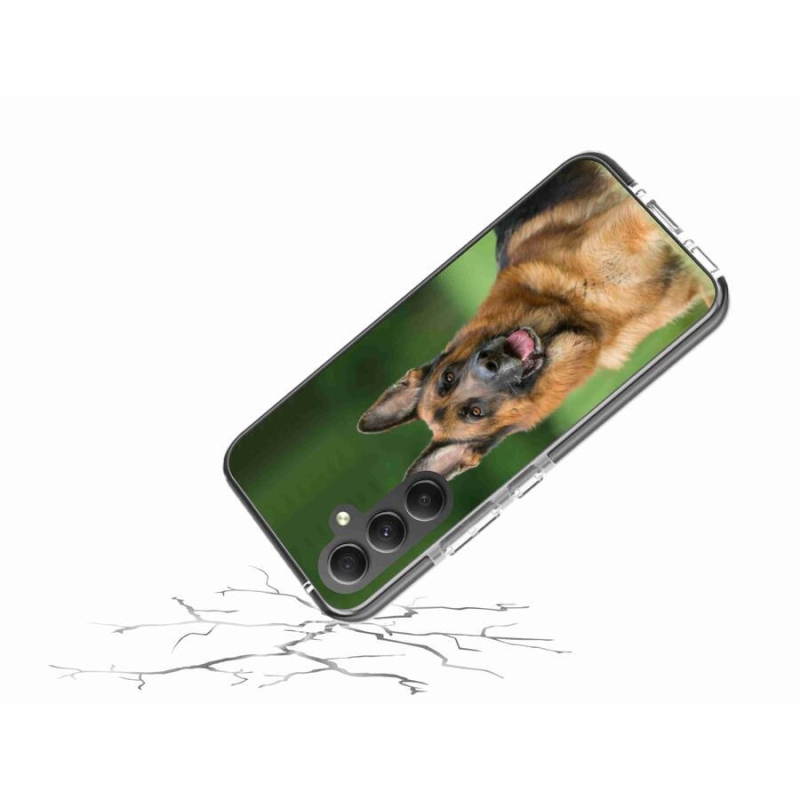 Gél borítás mmCase Samsung Galaxy A34 5G - Német juhászkutya számára