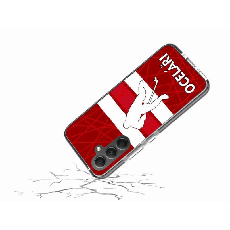 Gél borítás mmCase Samsung Galaxy A34 5G - Acélsárgák