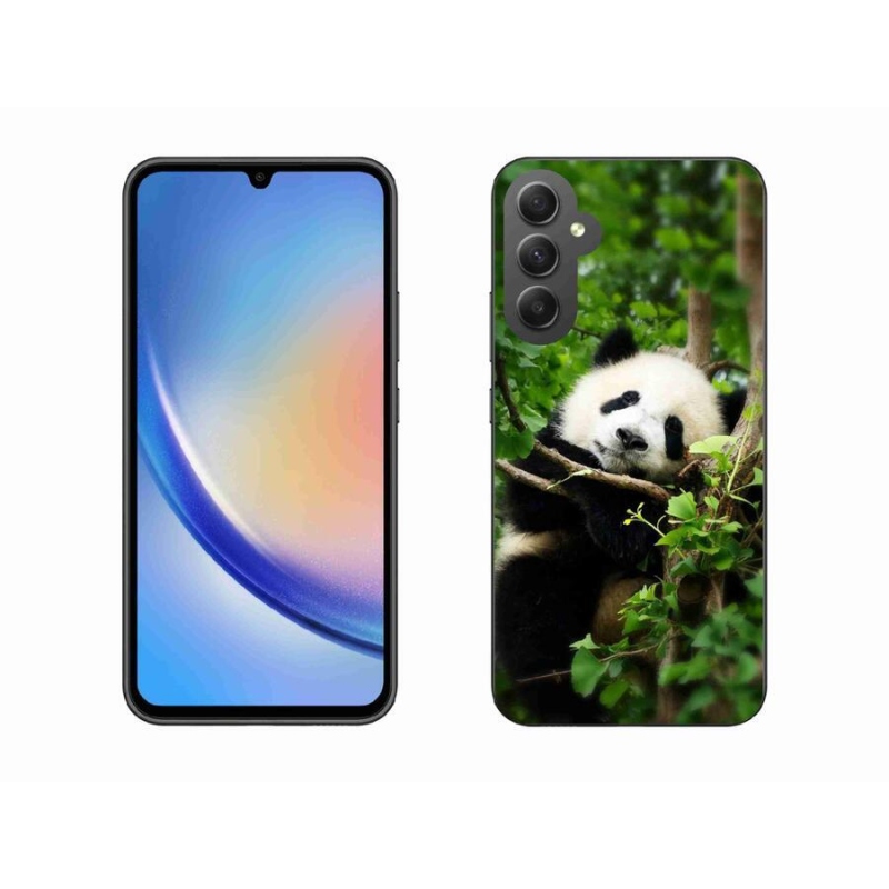 Zselés borítás mmCase Samsung Galaxy A34 5G - panda