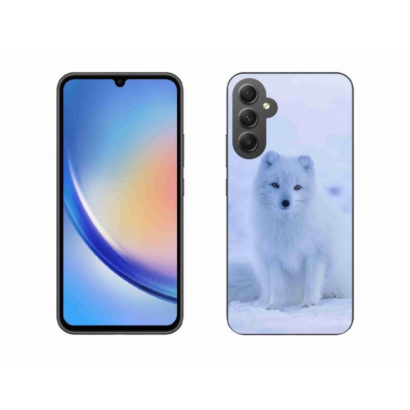 Gél védőhuzat mmCase Samsung Galaxy A34 5G - polár róka
