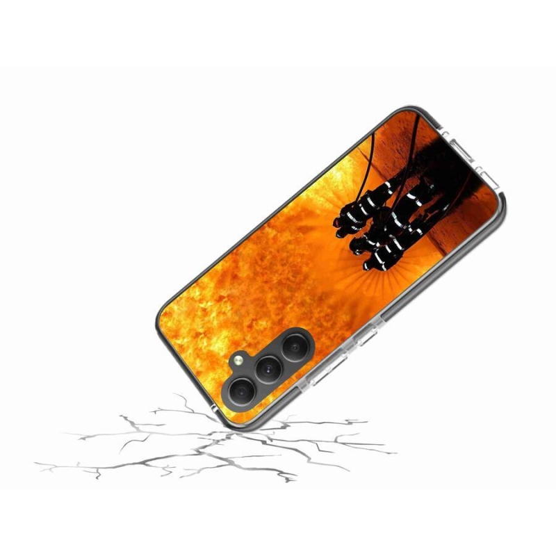 Zselés borítás mmCase Samsung Galaxy A34 5G - tűz