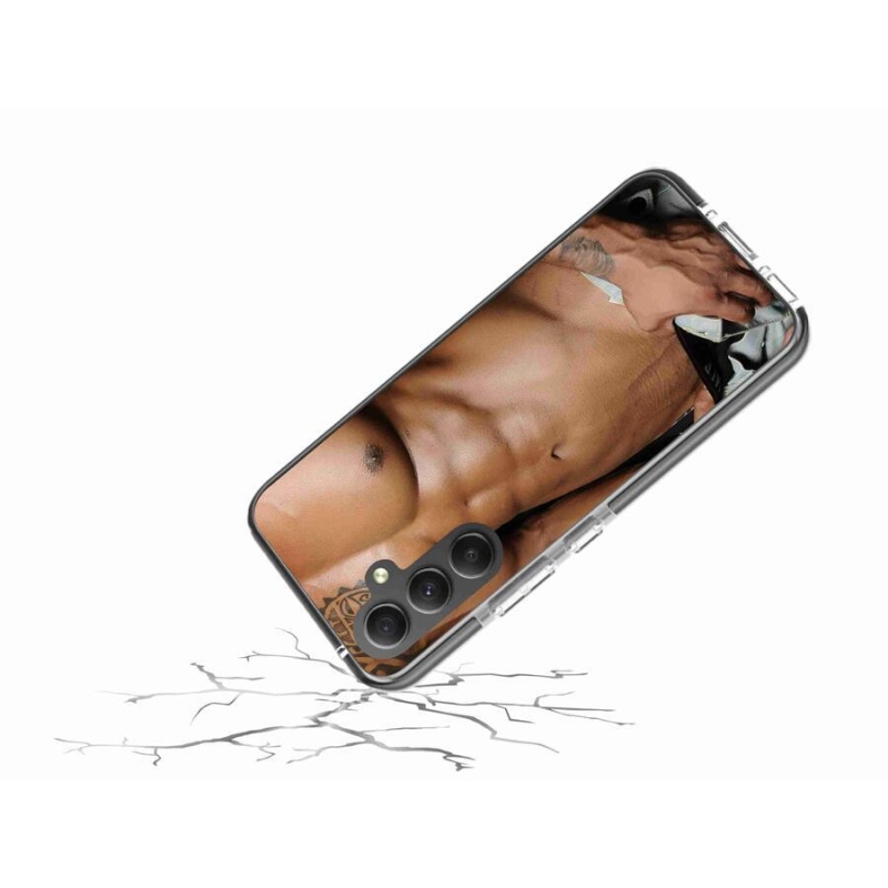 Gél borítás mmCase Samsung Galaxy A34 5G - szexi férfi