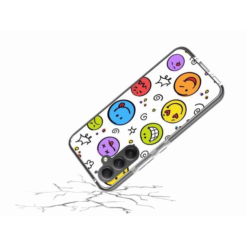 Gél borítás mmCase Samsung Galaxy A34 5G - smiley-khoz