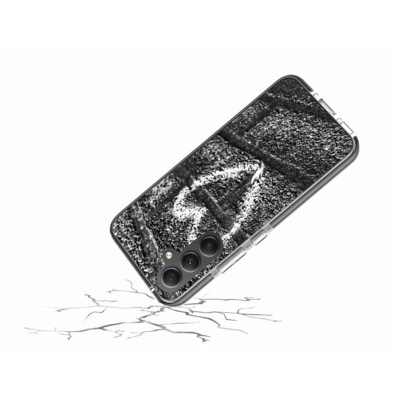 Gél borítás mmCase Samsung Galaxy A34 5G - szív a falon