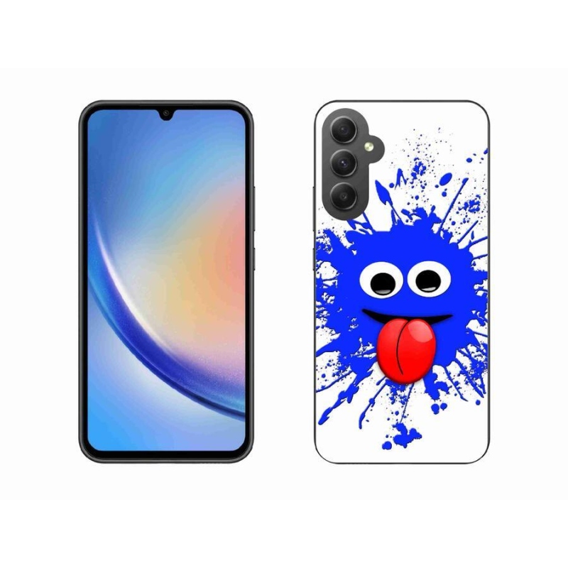 Gél védőburkolat mmCase Samsung Galaxy A34 5G - szellem