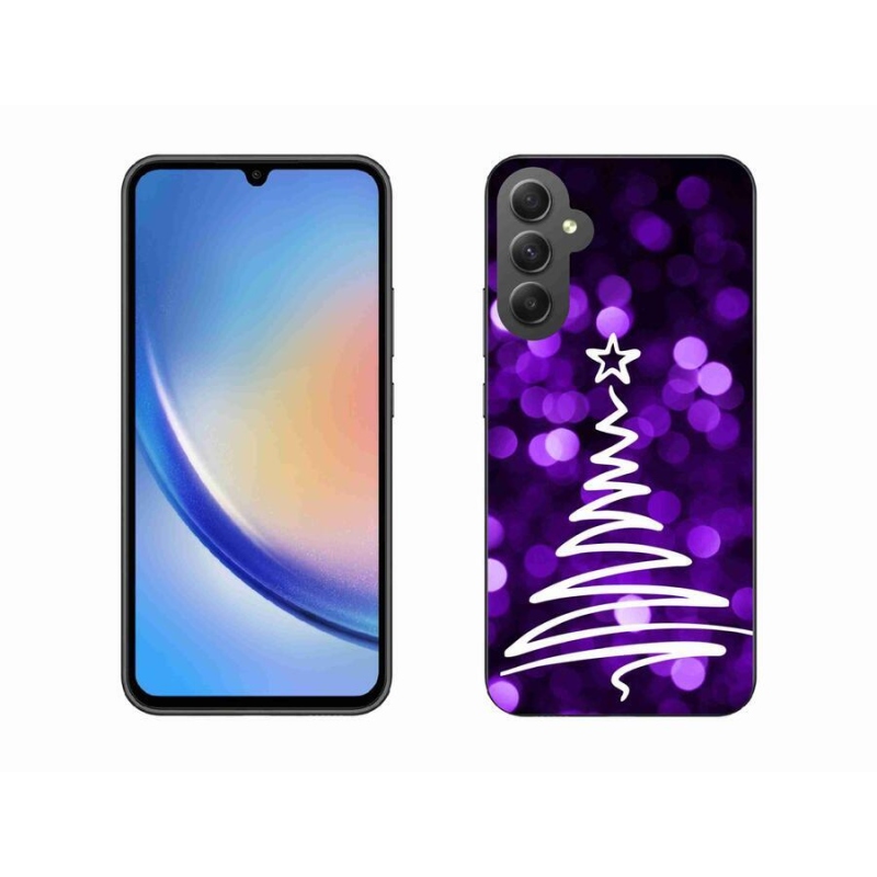 Zselés borítás mmCase Samsung Galaxy A34 5G - fa