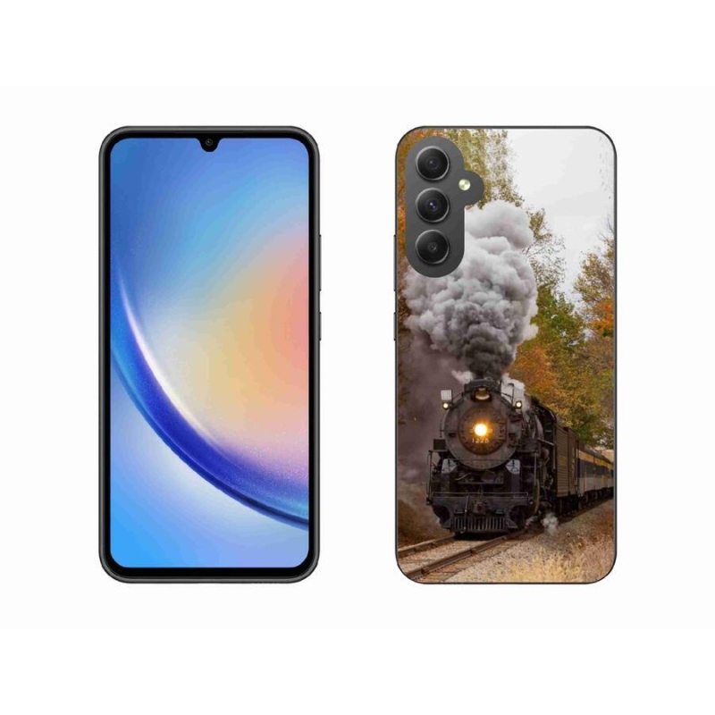 Zselés borítás mmCase Samsung Galaxy A34 5G - vonat 1