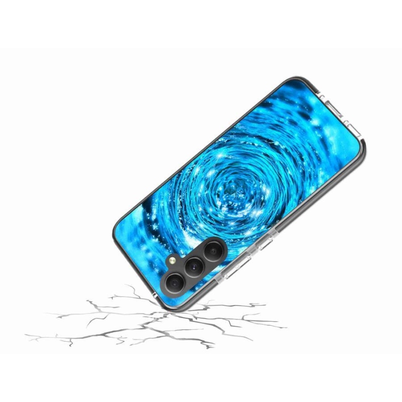 Gél borítás mmCase Samsung Galaxy A34 5G - vízörvény - Samsung Galaxy A34 5G - vízörvény