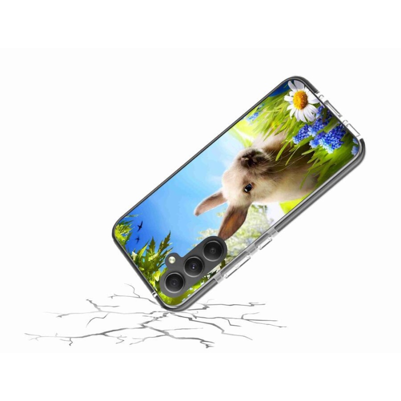 Zselés borítás mmCase Samsung Galaxy A34 5G - nyuszi