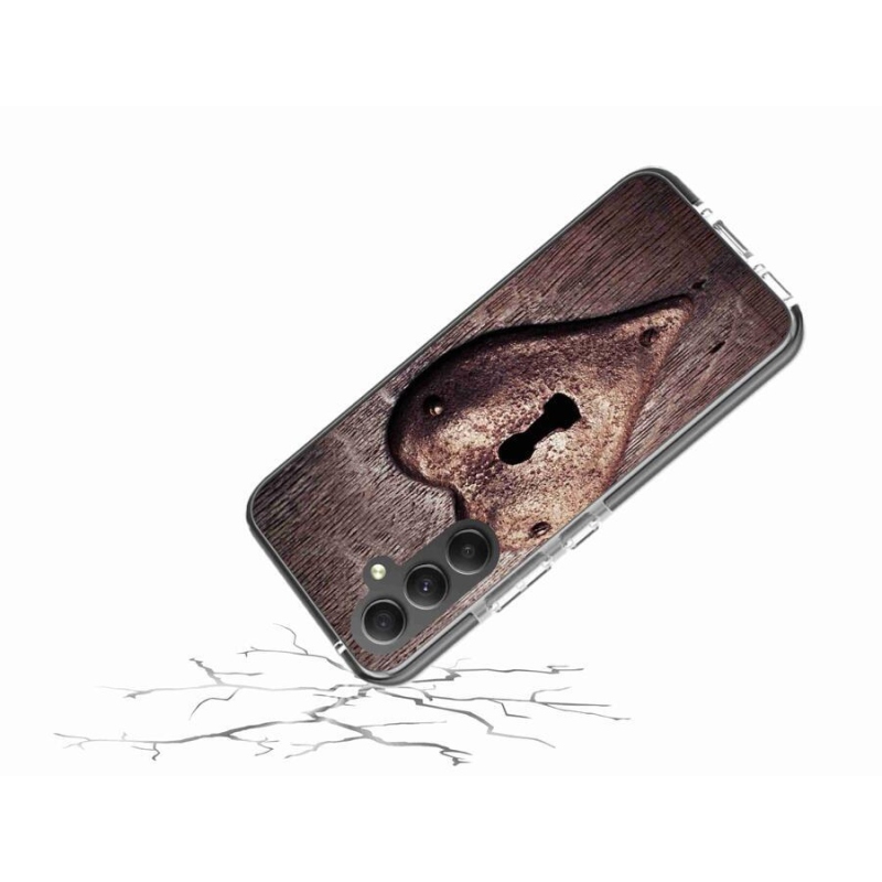 Zselés borítás mmCase Samsung Galaxy A34 5G - szív alakú zár