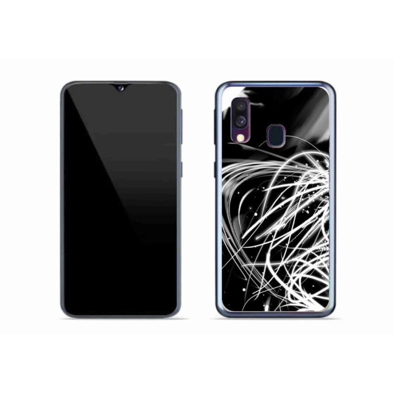 Zselés borítás mmCase Samsung Galaxy A40 - absztrakt 2