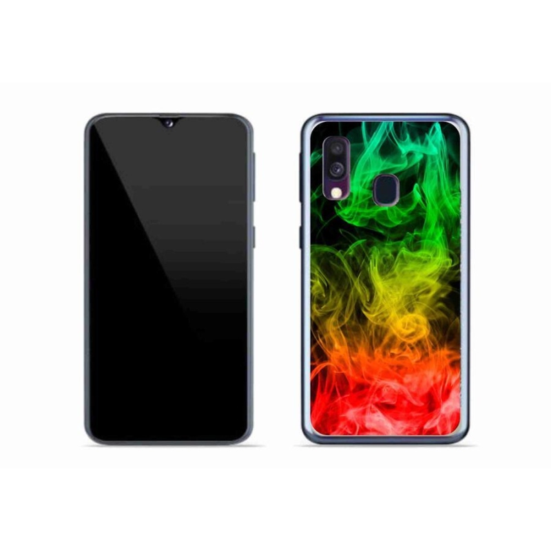 Gél borítás mmCase Samsung Galaxy A40 készülékhez - absztrakt minta 7
