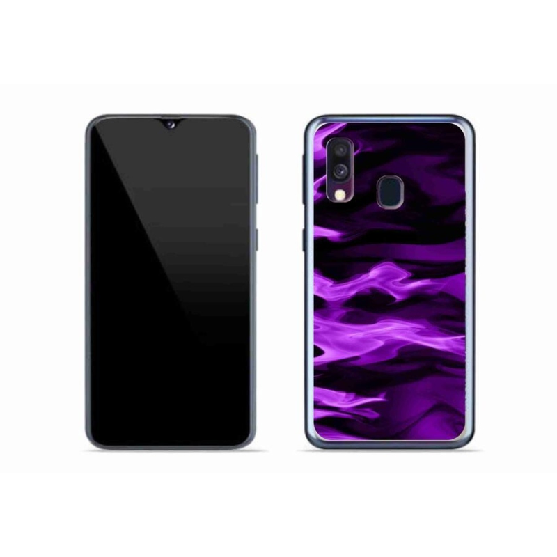 Gél borítás mmCase Samsung Galaxy A40 készülékhez - absztrakt minta 9
