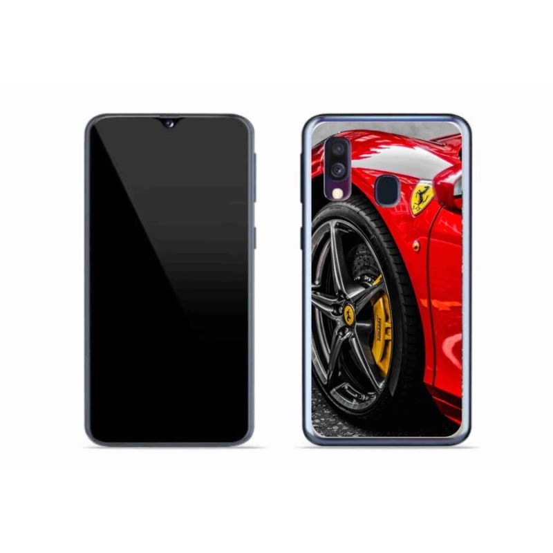 Gél borítás mmCase Samsung Galaxy A40 - autó 1