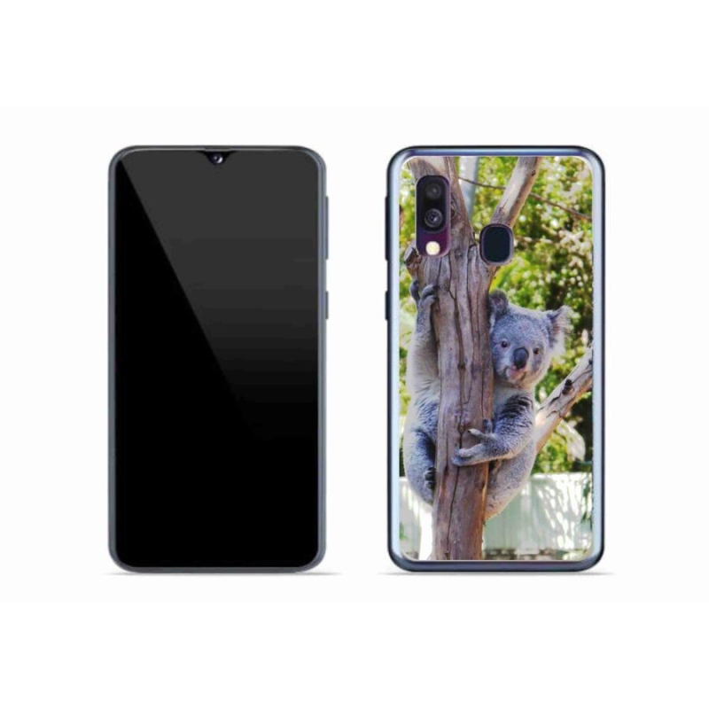 Zselés borítás mmCase Samsung Galaxy A40 készülékhez - koala