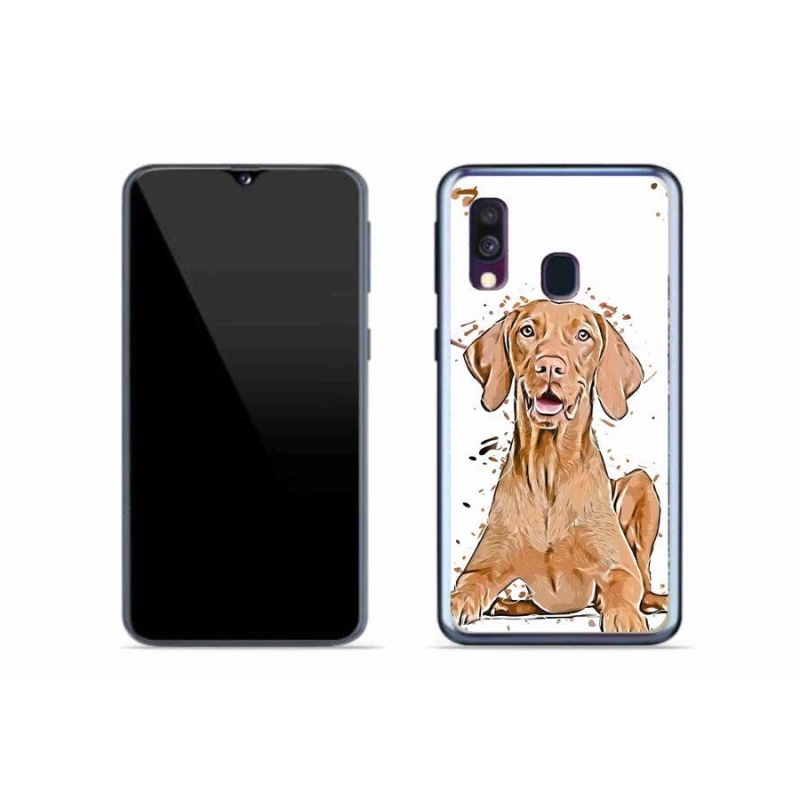 Gél borítás mmCase Samsung Galaxy A40 - maďar