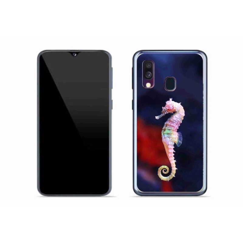 Zselés borítás mmCase Samsung Galaxy A40 készülékhez - csikóhal