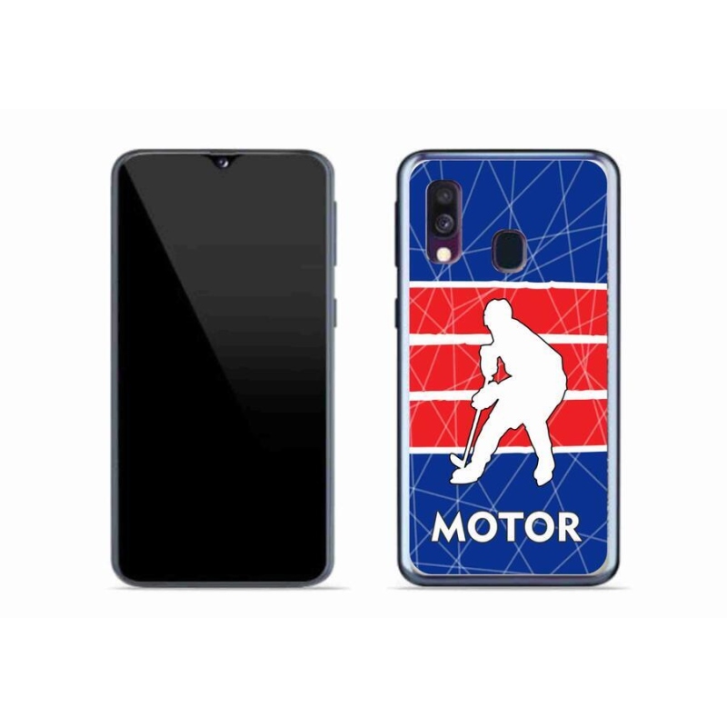 Gél védőburkolat mmCase Samsung Galaxy A40 - Motor