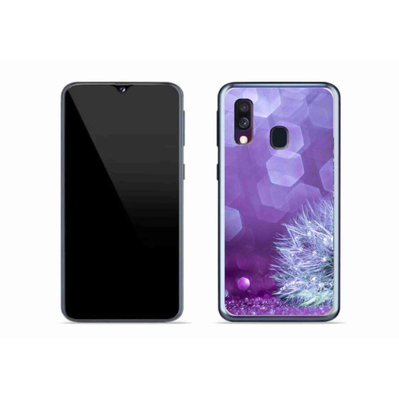 Zselés borítás mmCase Samsung Galaxy A40 készülékhez - pitypang 2