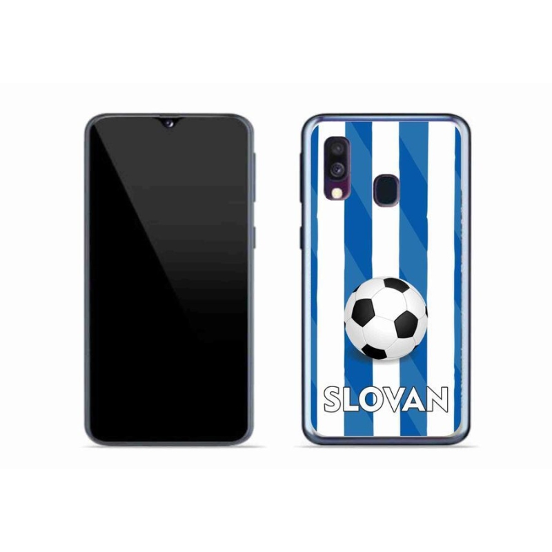 Zselés borítás mmCase Samsung Galaxy A40 készülékhez - Slovan