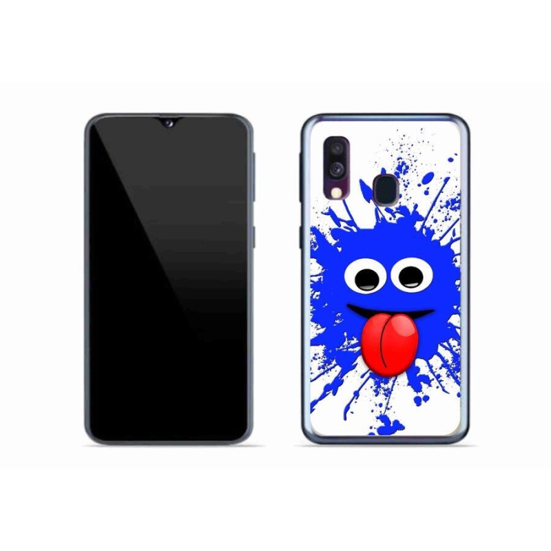 Zselés borítás mmCase Samsung Galaxy A40 készülékhez - szellem