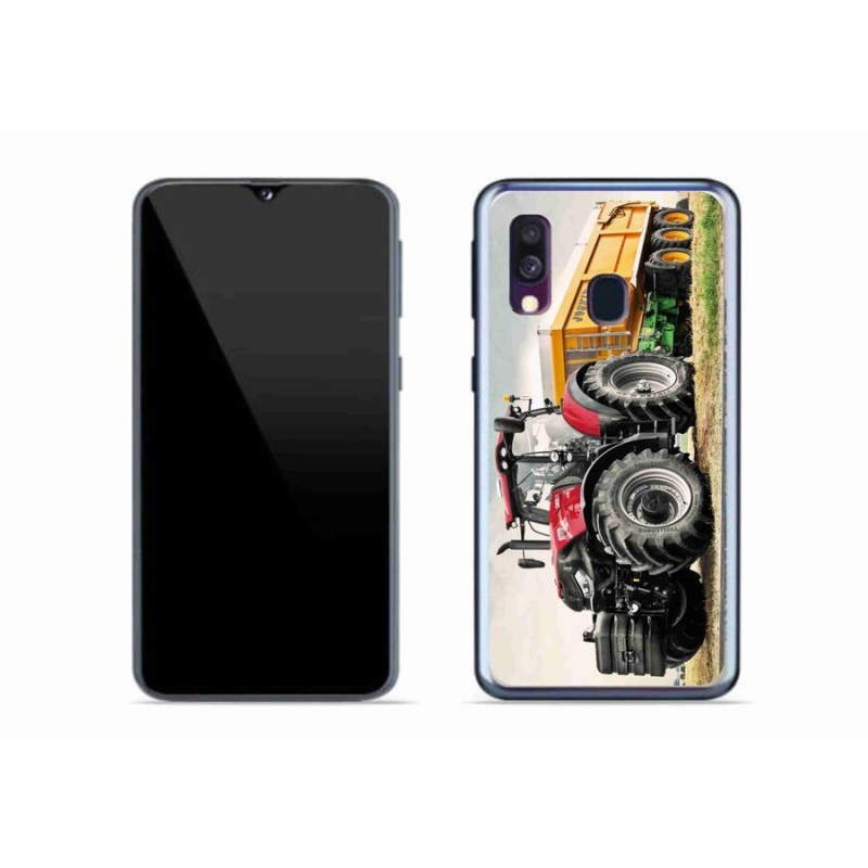 Gél védőhuzat mmCase Samsung Galaxy A40 - traktor 3
