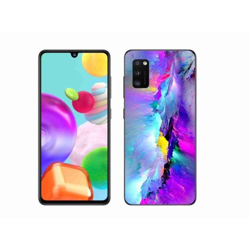 Gél borítás mmCase Samsung Galaxy A41 készülékhez - absztrakt