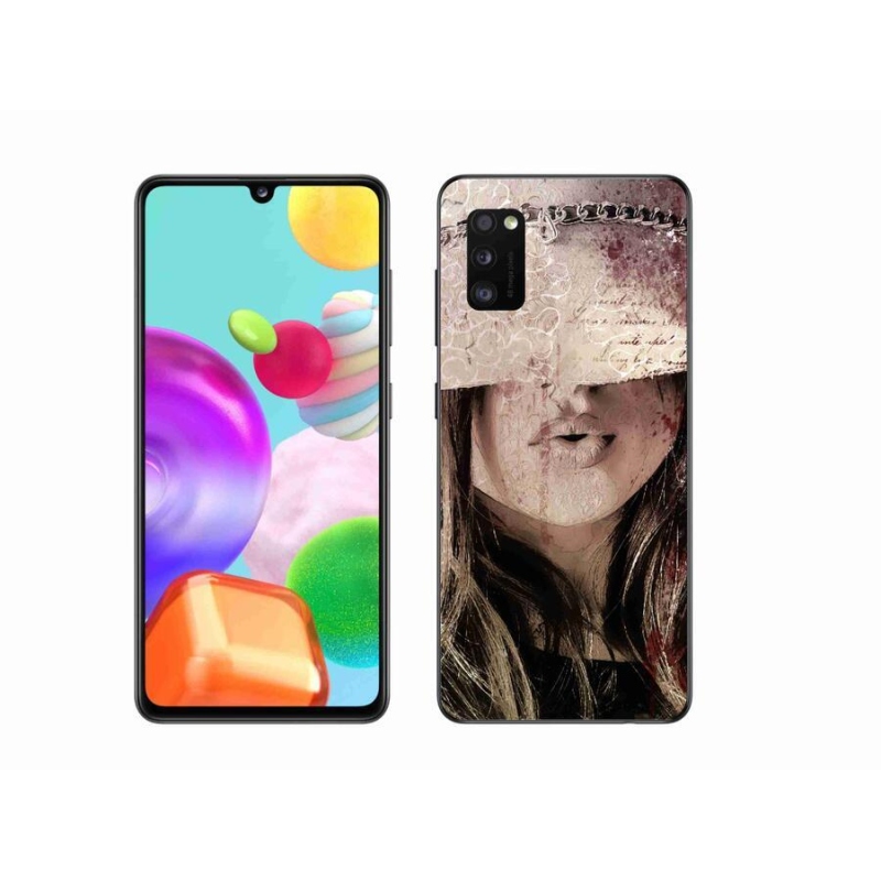 Gél védőhuzat mmCase Samsung Galaxy A41 - lányhoz