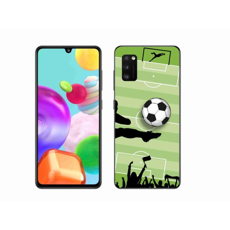 Gél borítás mmCase Samsung Galaxy A41 - futball 3
