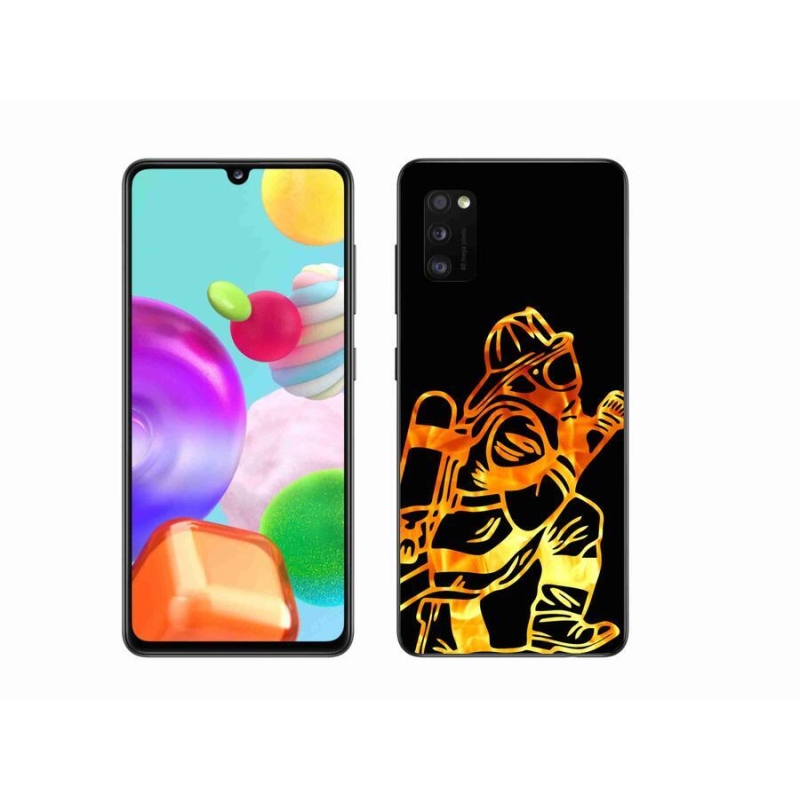 Gél borítás mmCase Samsung Galaxy A41 - tűzoltó 1