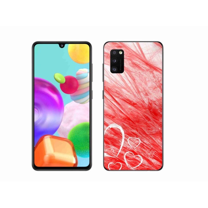 Zselés borítás mmCase Samsung Galaxy A41 készülékhez - szív