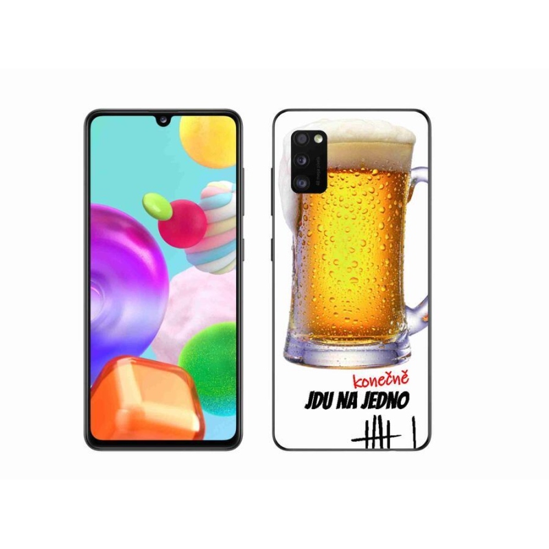 Gél borító mmCase Samsung Galaxy A41 - Megyek az egyikhez