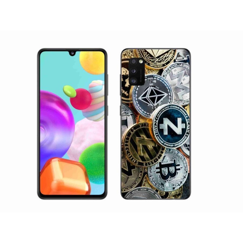 Gél borítás mmCase Samsung Galaxy A41 - kriptovalutákhoz