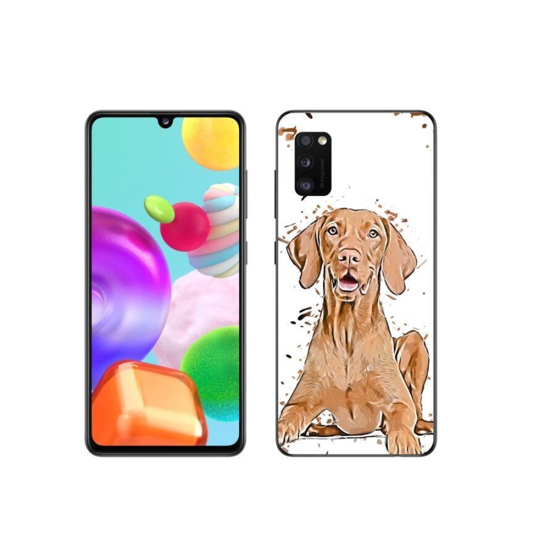 Gél védőhuzat mmCase Samsung Galaxy A41 - maďar