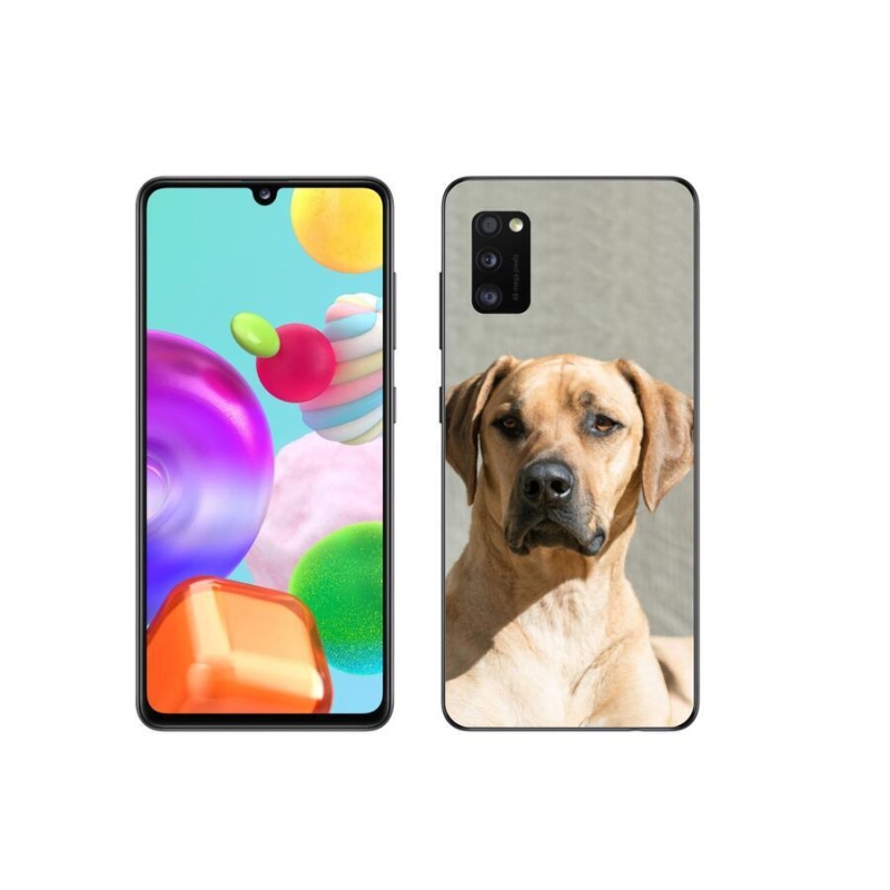Zselés borítás mmCase Samsung Galaxy A41 készülékhez - ridgeback