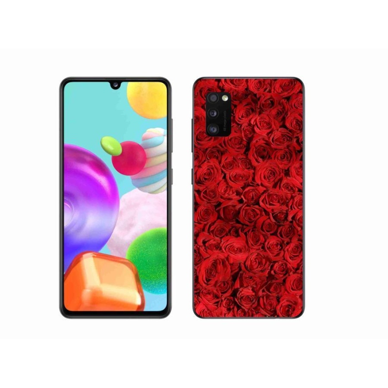 Zselés borítás mmCase Samsung Galaxy A41 készülékhez - rózsaszínű