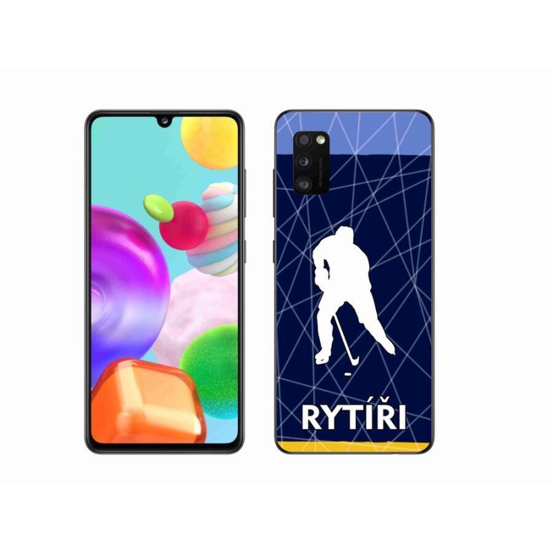 Gél borítás mmCase Samsung Galaxy A41 - Lovagok