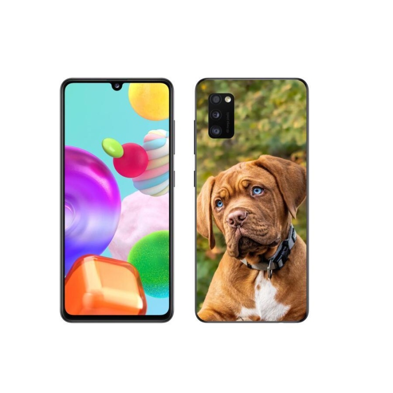 Gél borítás mmCase Samsung Galaxy A41 - kölyökkékhez
