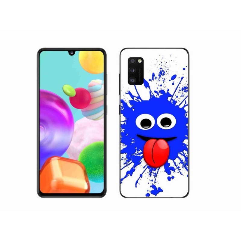 Zselés borítás mmCase Samsung Galaxy A41 készülékhez - szellem
