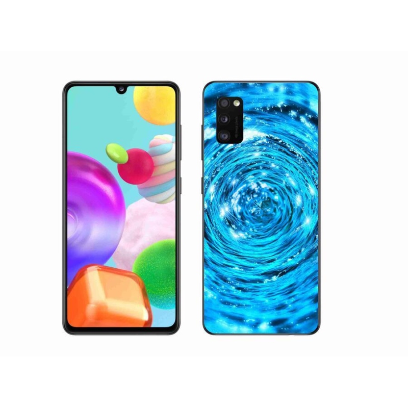 Gél borítás mmCase Samsung Galaxy A41 - water vortex - zselés tok