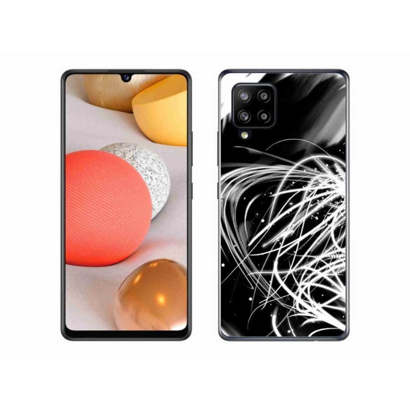 Zselés borítás mmCase Samsung Galaxy A42 5G - absztrakt 2