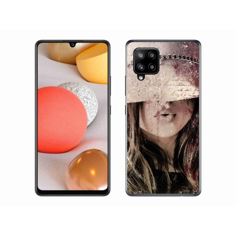 Gél védőhuzat mmCase Samsung Galaxy A42 5G - lányhoz