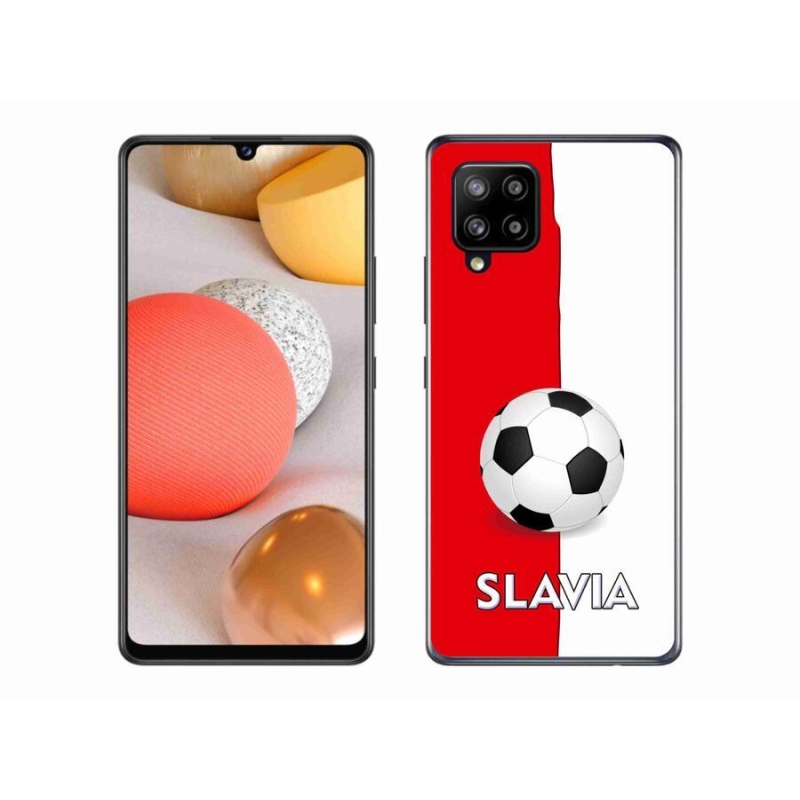 Gél védőburkolat mmCase Samsung Galaxy A42 5G - futball 2