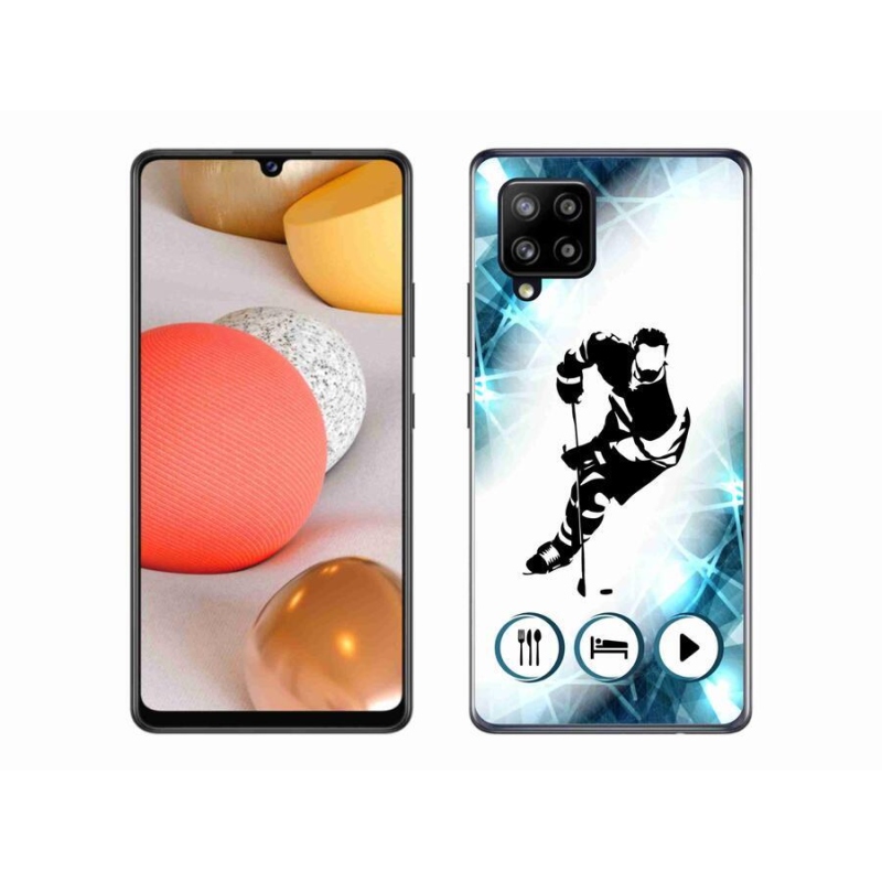 Gél védőburkolat mmCase Samsung Galaxy A42 5G - hoki 1