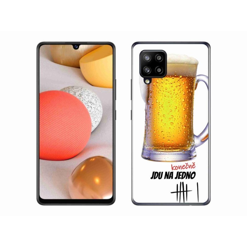 Gél borító mmCase Samsung Galaxy A42 5G - Megyek az egyikhez