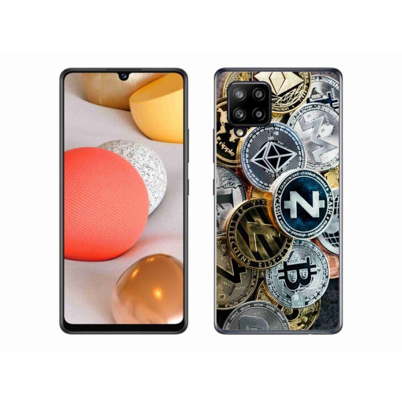 Gél borítás mmCase Samsung Galaxy A42 5G - kriptovalutákhoz