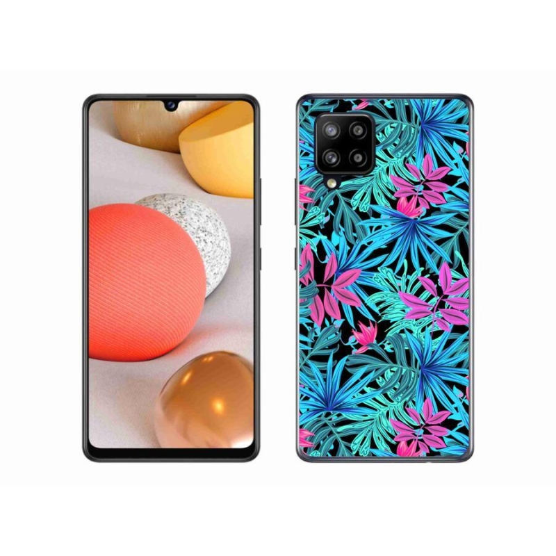 Zselés borítás mmCase Samsung Galaxy A42 5G - virágok 3