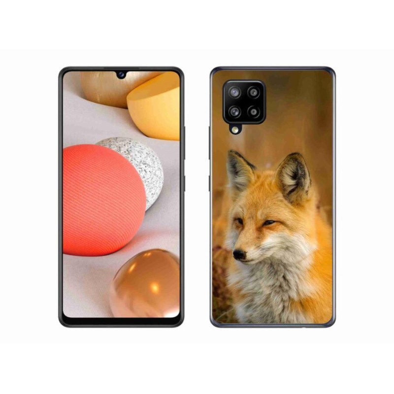 Zselés borítás mmCase Samsung Galaxy A42 5G - róka